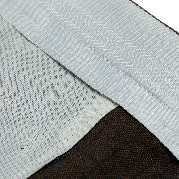 Sundazed (Germany) 70s, Glen Check, Tapered Leg, Pressed Pleats - Picture 6 of 13